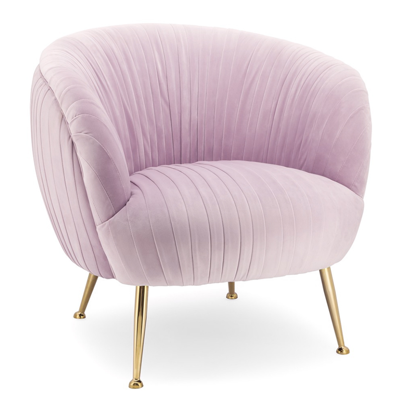 Кресло SOUFFLE CHAIR P Розовый пастельный Глянцевое золото Кресло SOUFFLE CHAIR P Розовый пастельный Глянцевое золото в Твери | Loft Concept