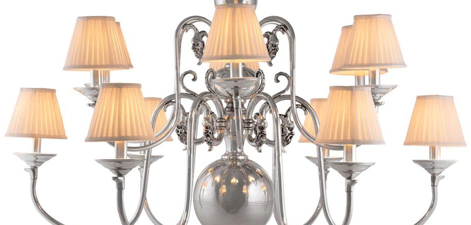 Люстра Eichholtz Chandelier La Chapelle Silver - Loft-Concept в Твери