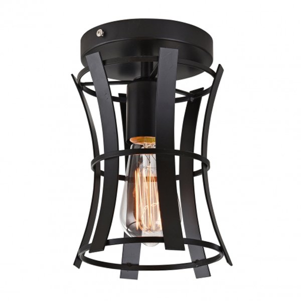 Потолочный светильник Loft Medieval Torch Top Черный в Твери | Loft Concept 