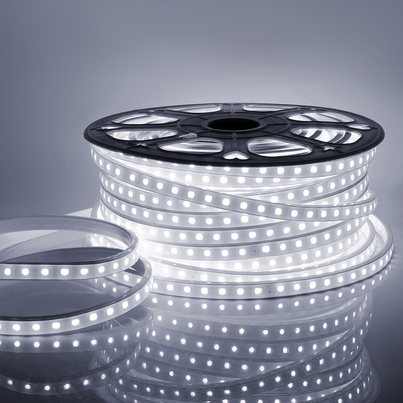 Светодиодная влагозащищенная лента 6W/m 60LED/m 2835SMD холодный белый 50M Белый Светодиодная влагозащищенная лента 6W/m 60LED/m 2835SMD холодный белый 50M Белый в Твери | Loft Concept