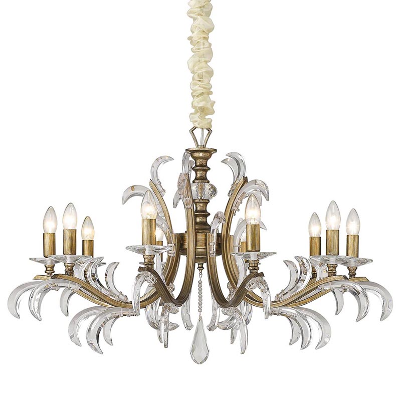 Люстра Blenden Chandelier 100 Серебряный Люстра Blenden Chandelier 100 Серебряный в Твери | Loft Concept