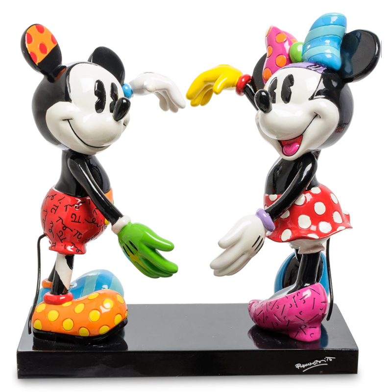 Статуэтка Mickey and Minnie Mouse Черный Мульти Статуэтка Mickey and Minnie Mouse Черный Мульти в Твери | Loft Concept