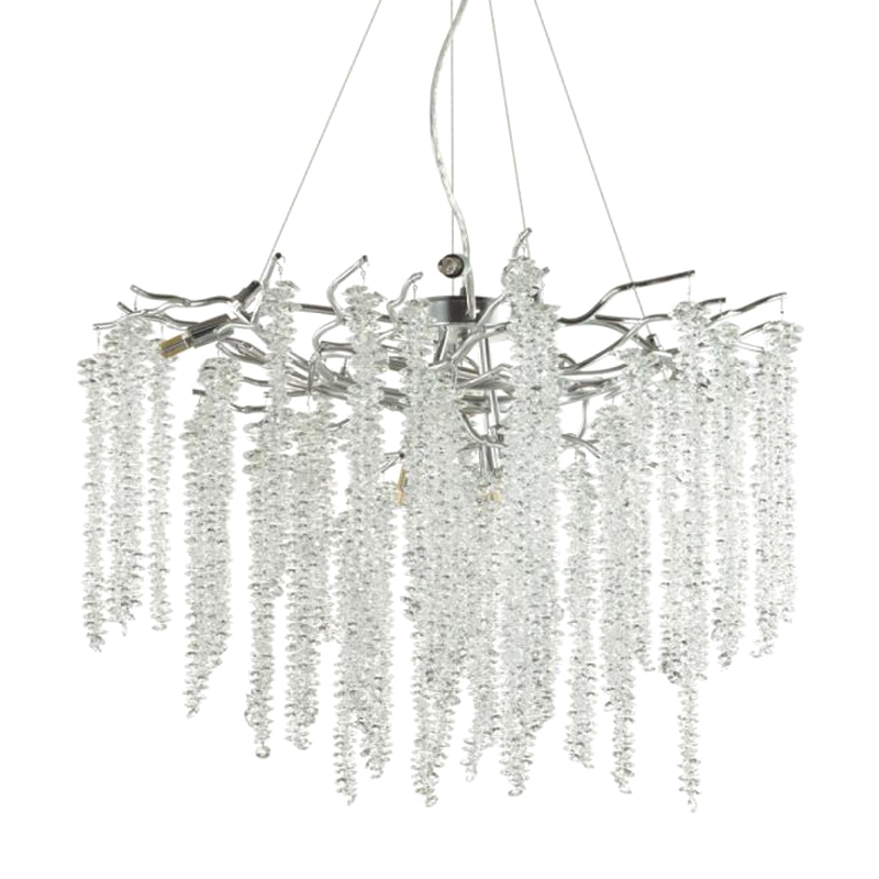 Люстра Fairy Tree Silver на 8 ламп Серебряный Люстра Fairy Tree Silver на 8 ламп Серебряный в Твери | Loft Concept