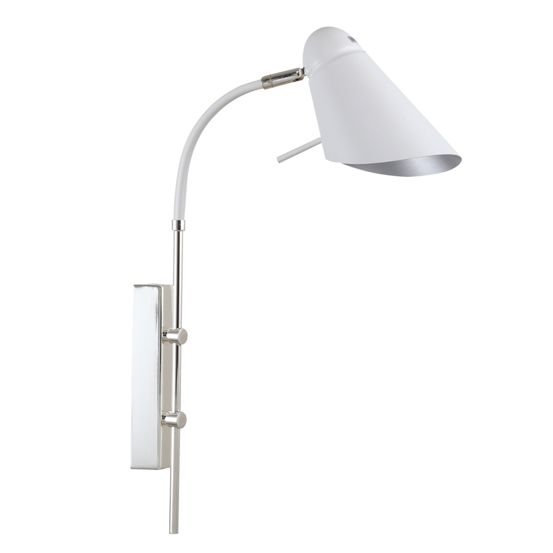 Бра Silvi Sconce Серебряный Белый Бра Silvi Sconce Серебряный Белый в Твери | Loft Concept