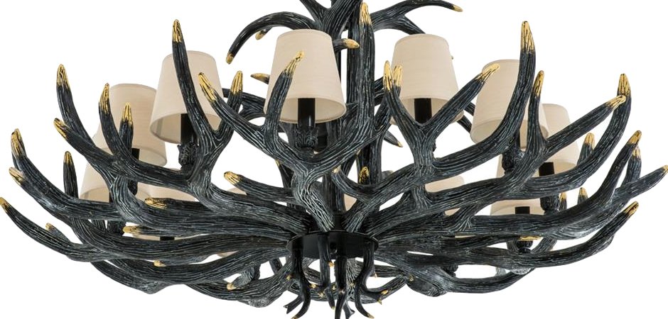 Люстра Eichholtz Chandelier Horn XL - Loft-Concept в Твери