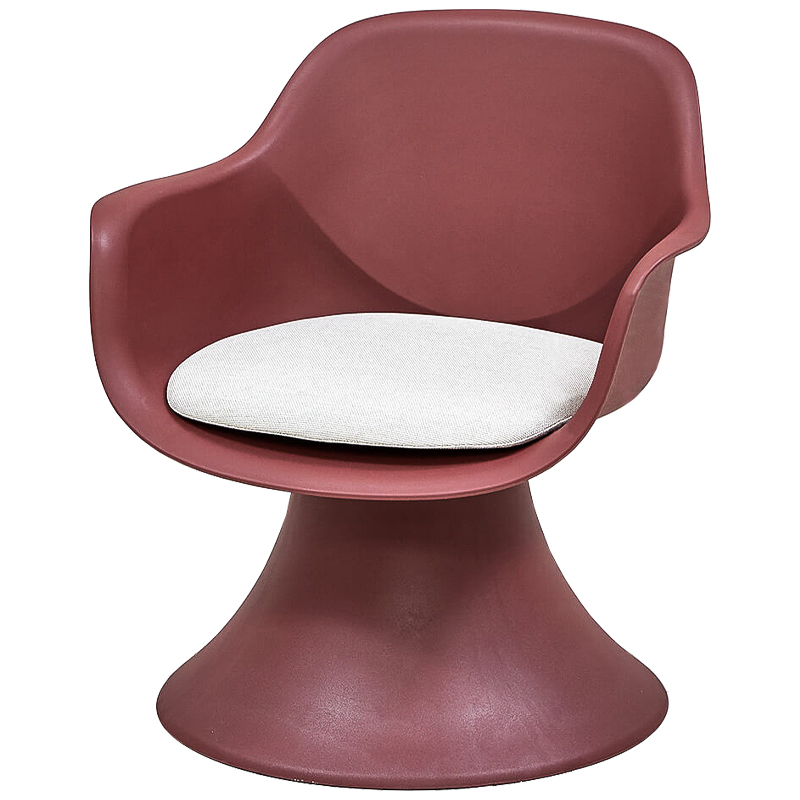 Стул Laerk Stool Бургундский красный Белый Стул Laerk Stool Бургундский красный Белый в Твери | Loft Concept
