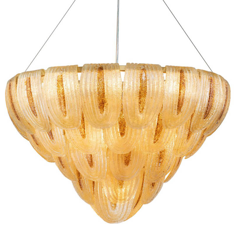 Люстра Drooping Leaves Chandelier 100 Золотой Люстра Drooping Leaves Chandelier 100 Золотой в Твери | Loft Concept