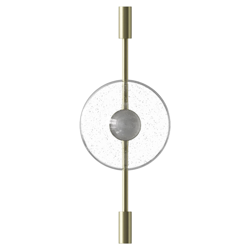 Бра Balance brass Латунь Прозрачный Бра Balance brass Латунь Прозрачный в Твери | Loft Concept