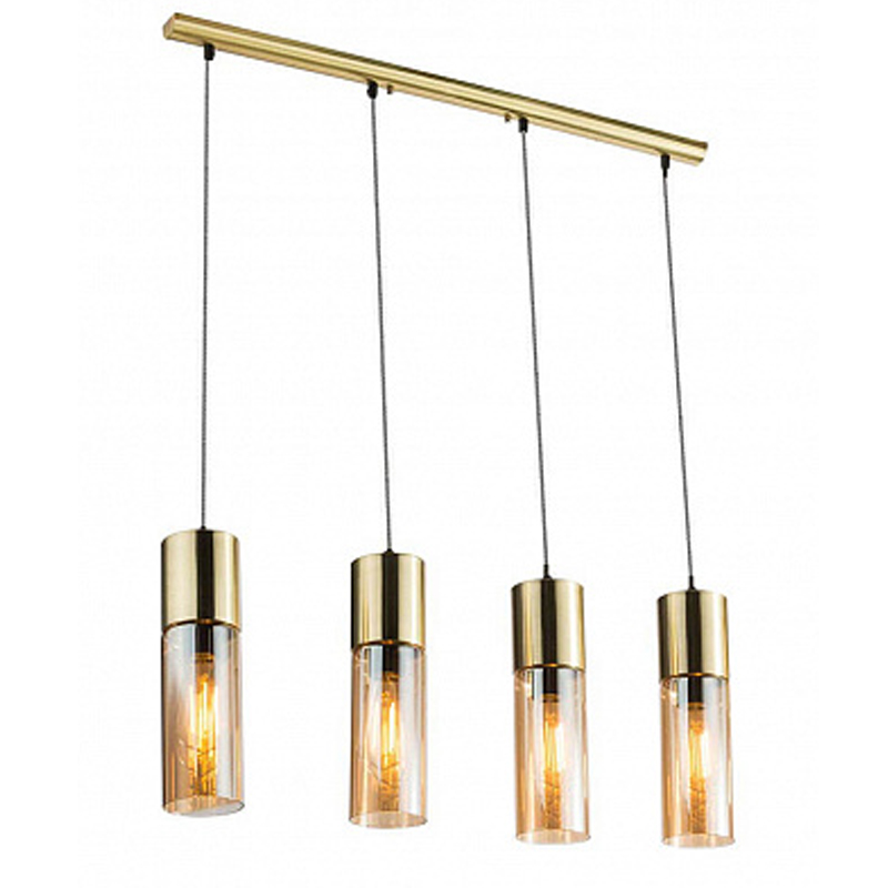 Люстра Cylinder Plafond gold 4 Золотой Янтарный Люстра Cylinder Plafond gold 4 Золотой Янтарный в Твери | Loft Concept
