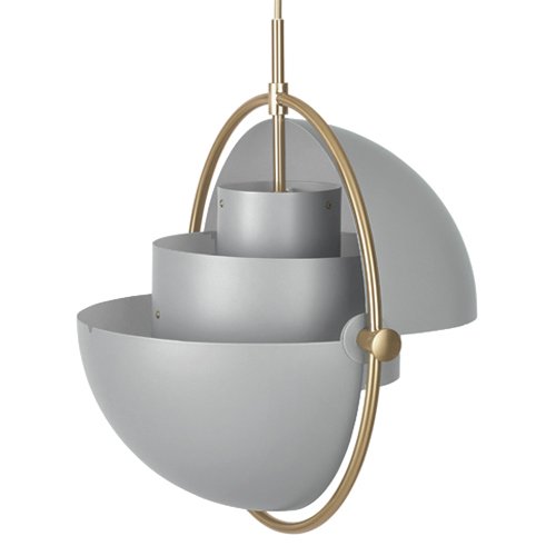Люстра Louis Weisdorff Multi-lite Pendant Gray Латунь Серый Люстра Louis Weisdorff Multi-lite Pendant Gray Латунь Серый в Твери | Loft Concept