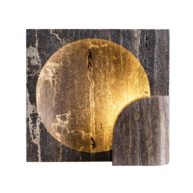 Настольная лампа Block Sconce - Stone Серый Настольная лампа Block Sconce - Stone Серый в Твери | Loft Concept