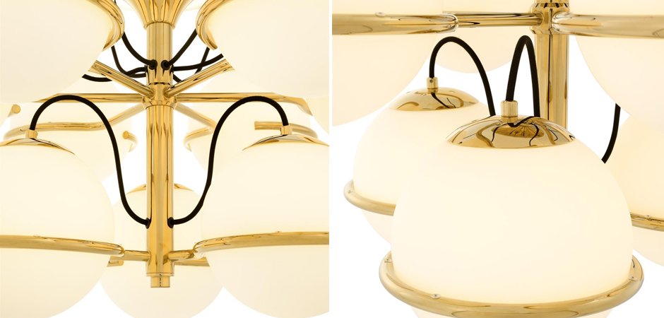Потолочный светильник Eichholtz Ceiling Lamp Nerano Потолочный светильник Eichholtz Ceiling Lamp Nerano - Loft-Concept в Твери