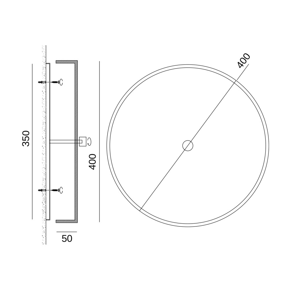 Люстра потолочная круглая минималистичная Perfection of Geometry Люстра потолочная круглая минималистичная Perfection of Geometry в Твери