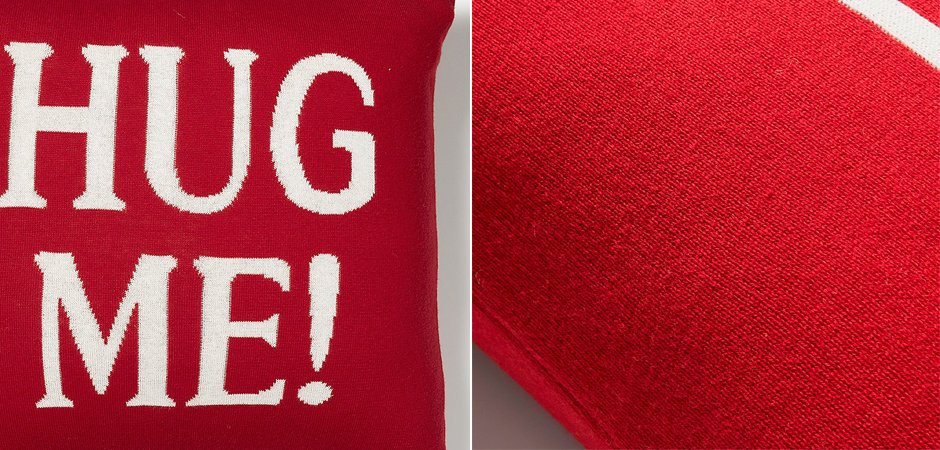 Декоративная подушка Hug me RED Декоративная подушка Hug me RED - Loft-Concept в Твери