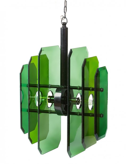 Подвесной светильник Emerald Glass Pendant Зеленый Подвесной светильник Emerald Glass Pendant Зеленый в Твери | Loft Concept