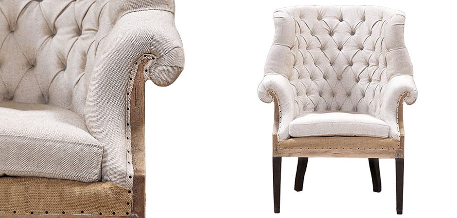 Кресло Gamilton Armchair Beige Кресло Gamilton Armchair Beige - Loft-Concept в Твери