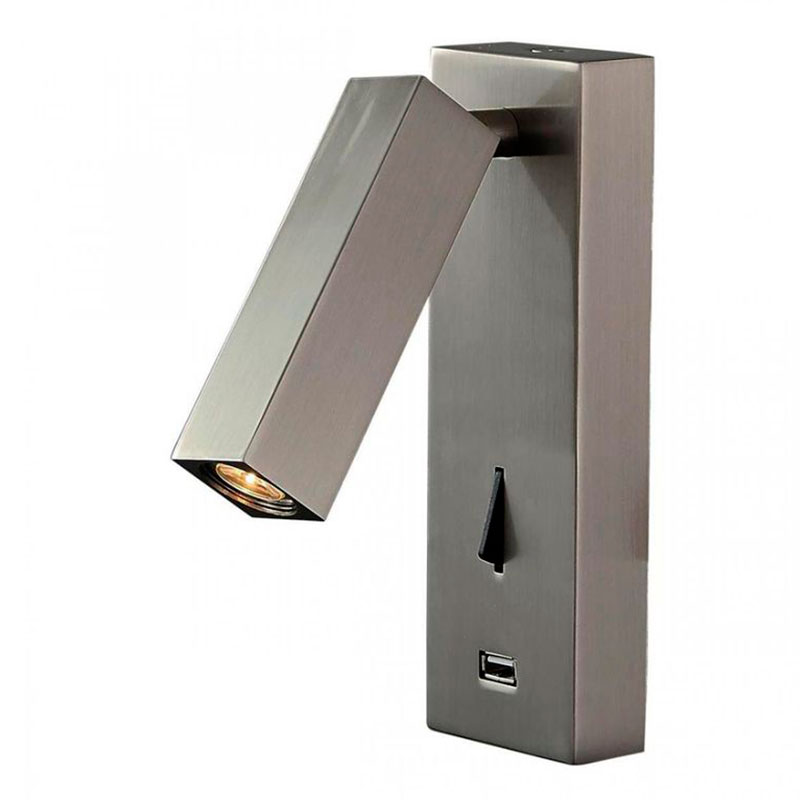 Бра Chelsom WALL LED DOCK Silver USB Хром Бра Chelsom WALL LED DOCK Silver USB Хром в Твери | Loft Concept