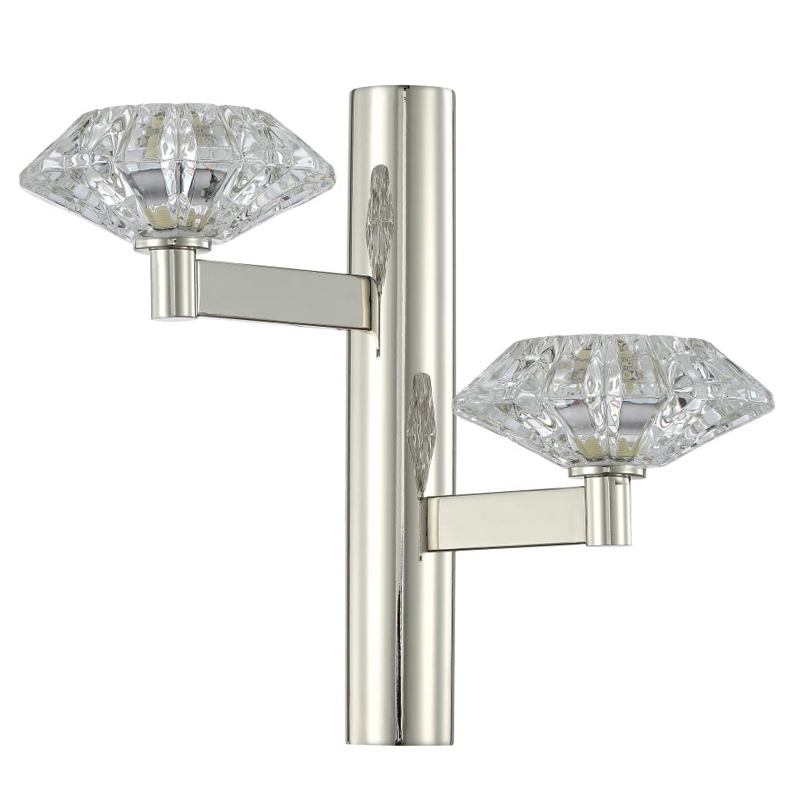 Бра Yerker Sconce nickel Никель Прозрачный Бра Yerker Sconce nickel Никель Прозрачный в Твери | Loft Concept