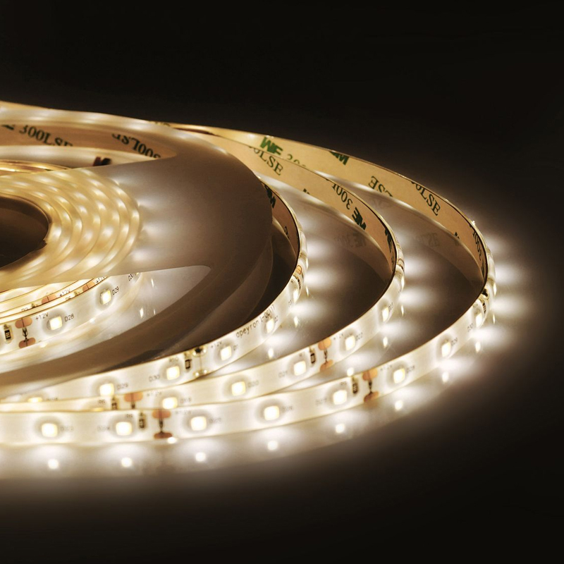 Светодиодная влагозащищенная лента 4,8W/m 60LED/m 3528SMD теплый белый Белый Светодиодная влагозащищенная лента 4,8W/m 60LED/m 3528SMD теплый белый Белый в Твери | Loft Concept