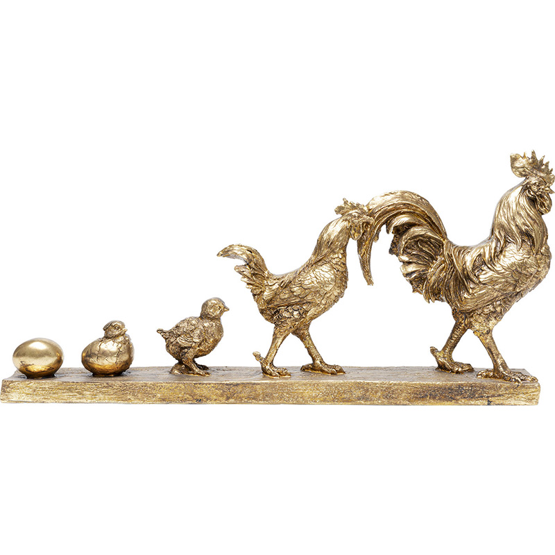 Статуэтка Chicken Evolution Золотой Статуэтка Chicken Evolution Золотой в Твери | Loft Concept