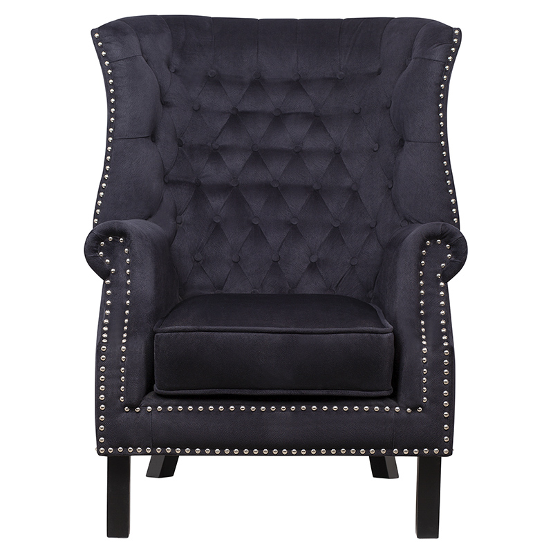 Кресло Charlie Armchair black velour Черный Кресло Charlie Armchair black velour Черный в Твери | Loft Concept