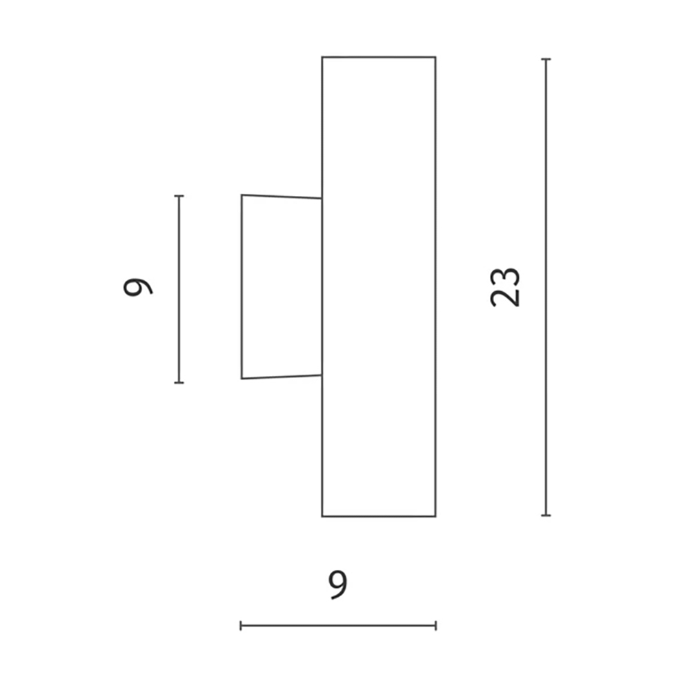 Бра Douro Light черный бетон в Твери