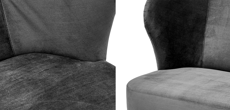 Кресло Hortense Chair Gray Кресло Hortense Chair Gray - Loft-Concept в Твери