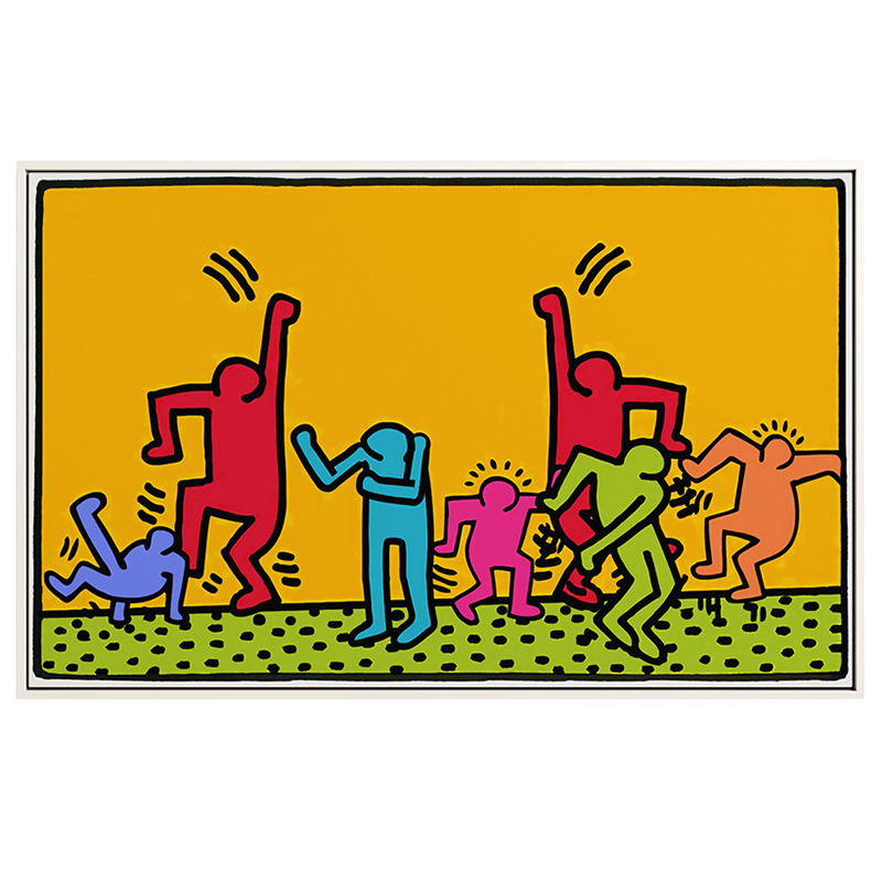 Постер Keith Haring 6 Мульти Постер Keith Haring 6 Мульти в Твери | Loft Concept
