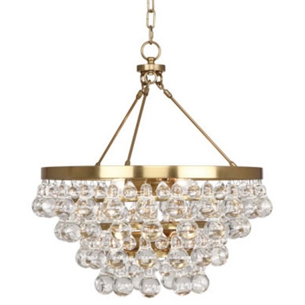 Люстра Robert Abbey Bling Chandelier Antique Brass Золотой в Твери | Loft Concept 