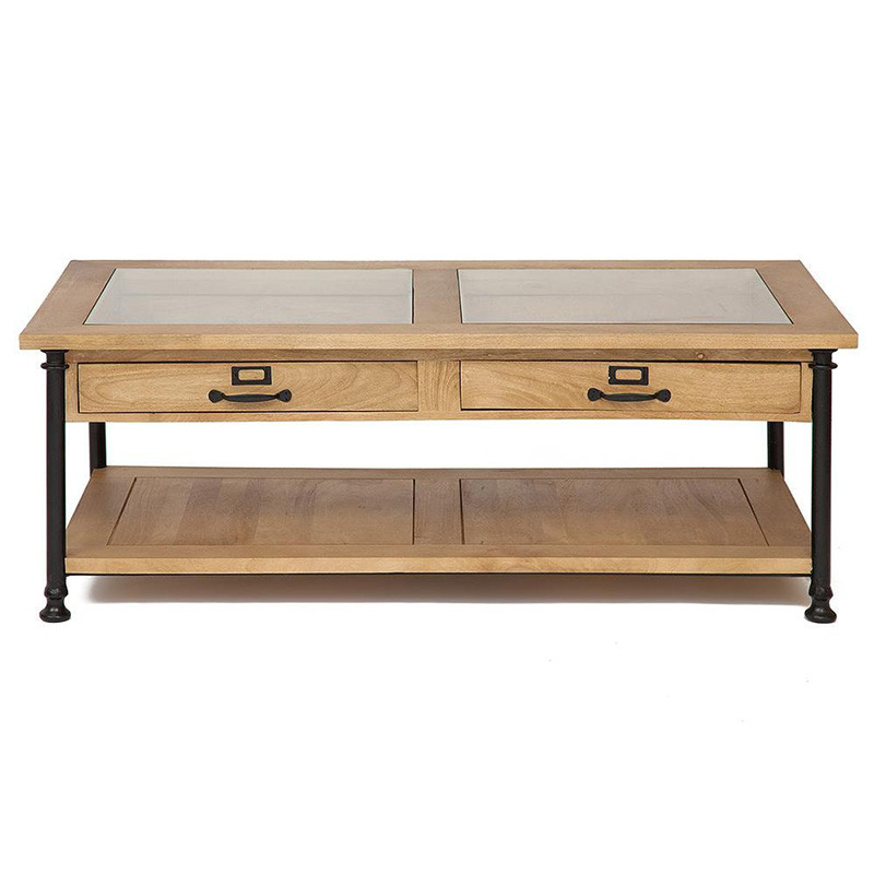 Журнальный стол Provence Mango table Boleyn Древесина Черный Журнальный стол Provence Mango table Boleyn Древесина Черный в Твери | Loft Concept