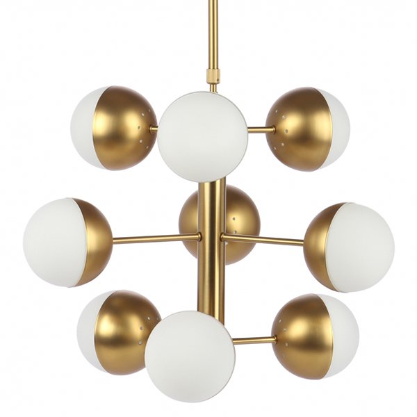 Светильник Italian Globe Cedar Moss Light 9 Латунь Античная полированная Светильник Italian Globe Cedar Moss Light 9 Латунь Античная полированная в Твери | Loft Concept