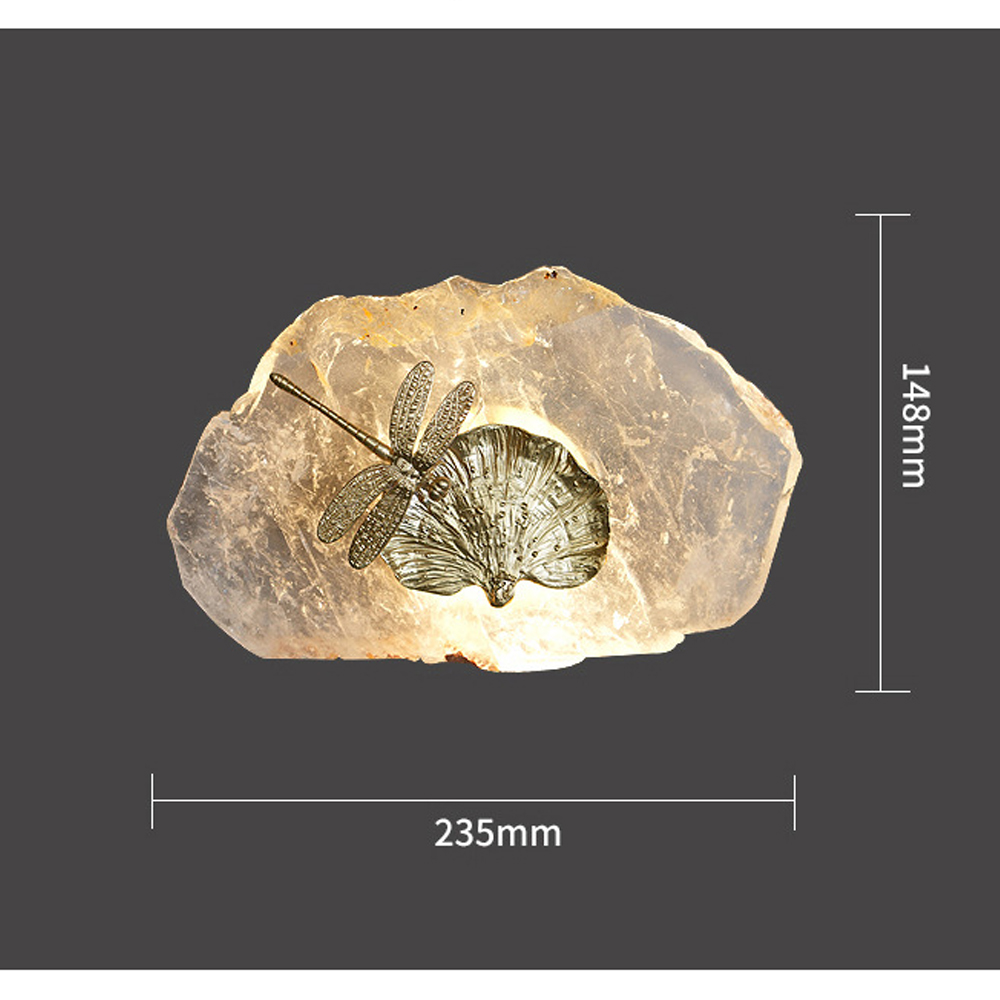 Бра Декоративный лист с стрекозой Glacial Fragment Бра Декоративный лист с стрекозой Glacial Fragment в Твери