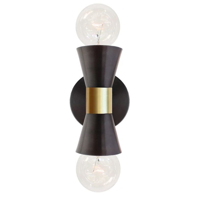 Бра Cedar & Moss Mira Black Черный Золотой Бра Cedar & Moss Mira Black Черный Золотой в Твери | Loft Concept