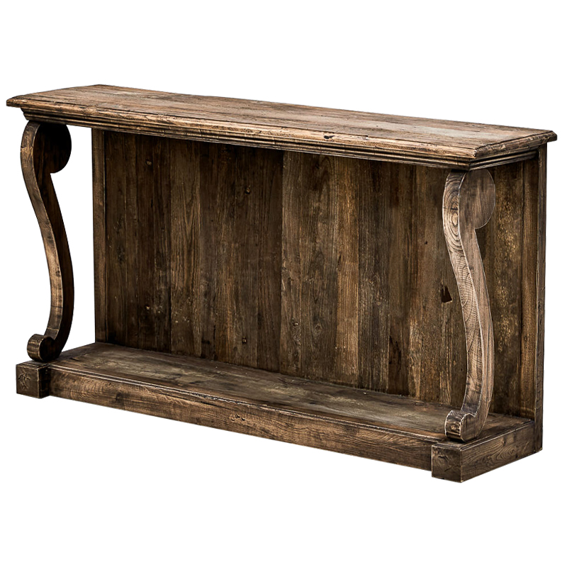 Консоль деревянная Henna Wood Console Коричневый Консоль деревянная Henna Wood Console Коричневый в Твери | Loft Concept