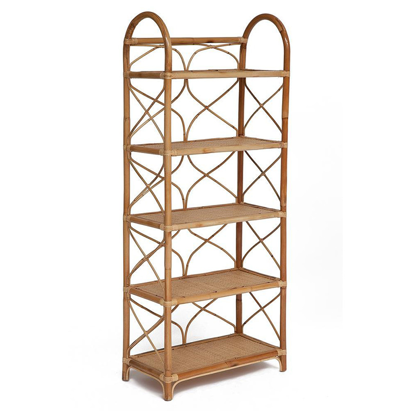 Этажерка Rattan Wicker Bookcase Древесина Этажерка Rattan Wicker Bookcase Древесина в Твери | Loft Concept