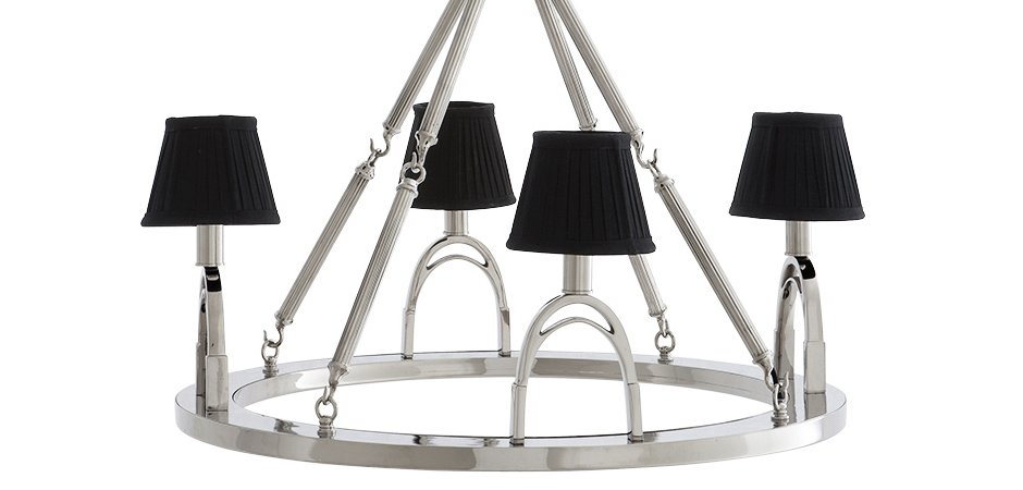 Люстра Eichholtz Chandelier Jigger Nickel - Loft-Concept в Твери