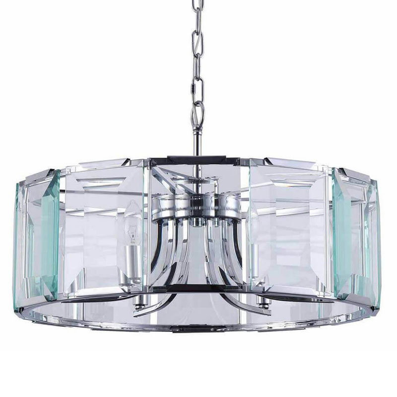 Люстра Harlow Crystal Round Chandelier chrome 6 Хром Люстра Harlow Crystal Round Chandelier chrome 6 Хром в Твери | Loft Concept