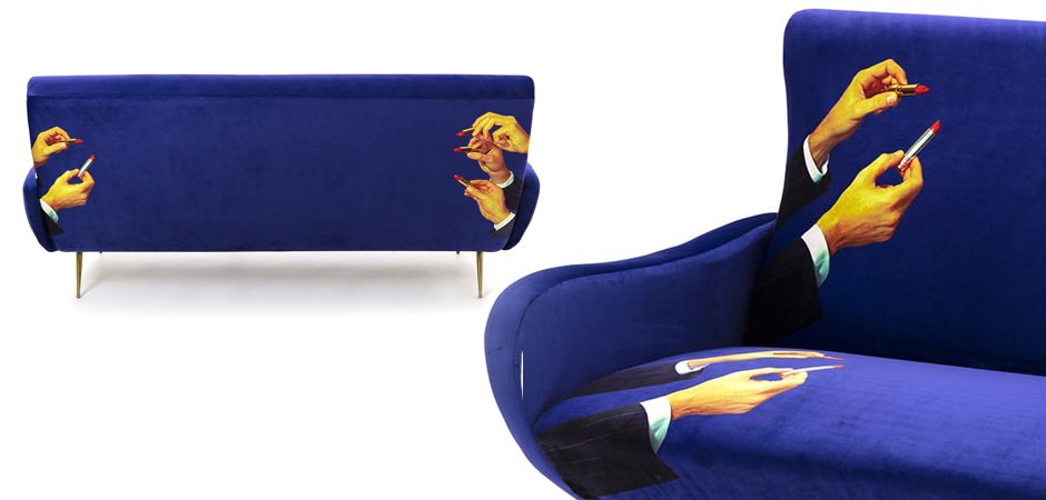 Диван Seletti Sofa Three Seater Lipsticks Диван Seletti Sofa Three Seater Lipsticks - Loft-Concept в Твери