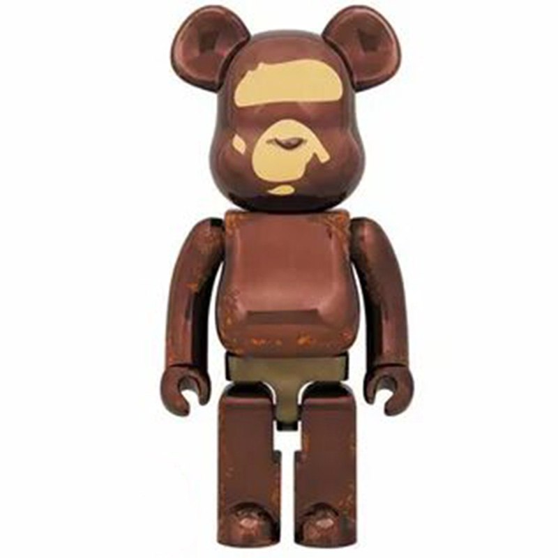 Статуэтка Bearbrick Spot Коричневый Бежевый Статуэтка Bearbrick Spot Коричневый Бежевый в Твери | Loft Concept