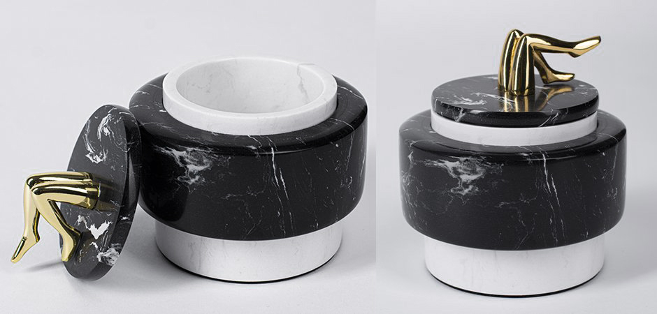 Шкатулка Kelly Wearstler SMALL MELANGE JAR Шкатулка Kelly Wearstler SMALL MELANGE JAR - Loft-Concept в Твери