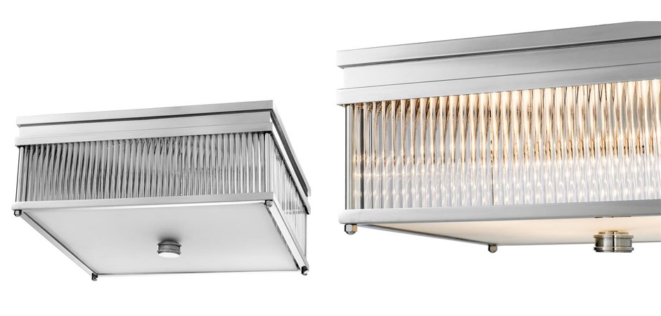 Потолочный светильник Ceiling Lamp Cornwall Nickel Потолочный светильник Ceiling Lamp Cornwall Nickel - Loft-Concept в Твери