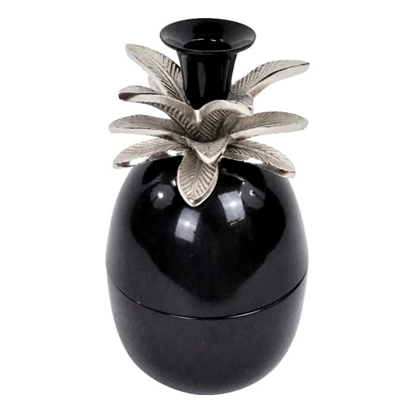 Подсвечник Pineapple Candlestick Черный Подсвечник Pineapple Candlestick Черный в Твери | Loft Concept