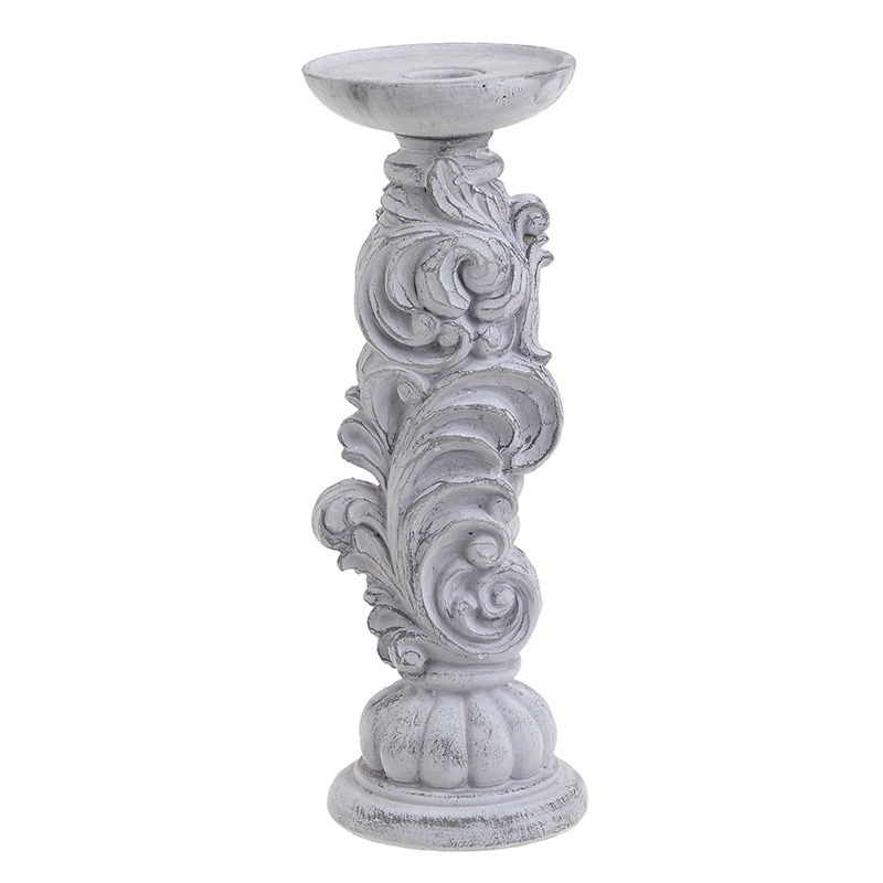 Подсвечник Pattern Candlestick Серый Подсвечник Pattern Candlestick Серый в Твери | Loft Concept