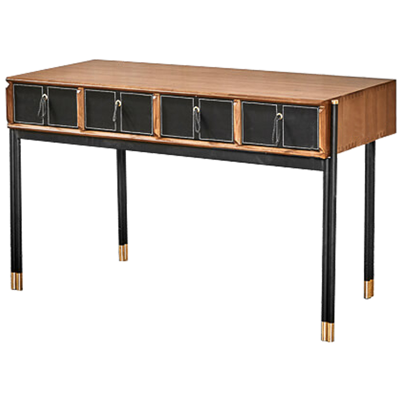 Консоль Patrizio Loft Console Коричневый Черный Консоль Patrizio Loft Console Коричневый Черный в Твери | Loft Concept