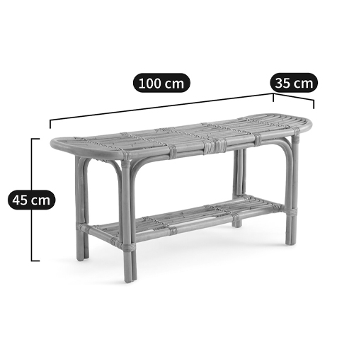 Скамья из ротанга с подушкой Manlio Rattan Bench Скамья из ротанга с подушкой Manlio Rattan Bench в Твери