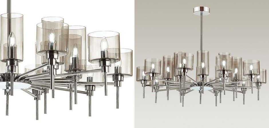 Люстра AXO Light Spillray Chromium Lamps 20 Люстра AXO Light Spillray Chromium Lamps 20 - Loft-Concept в Твери