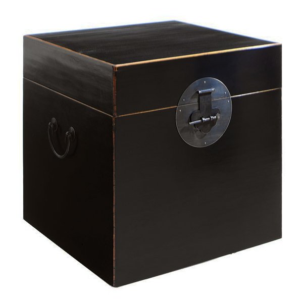 Сундук Beijing Cube Chest Andrew Martin Черный Сундук Beijing Cube Chest Andrew Martin Черный в Твери | Loft Concept