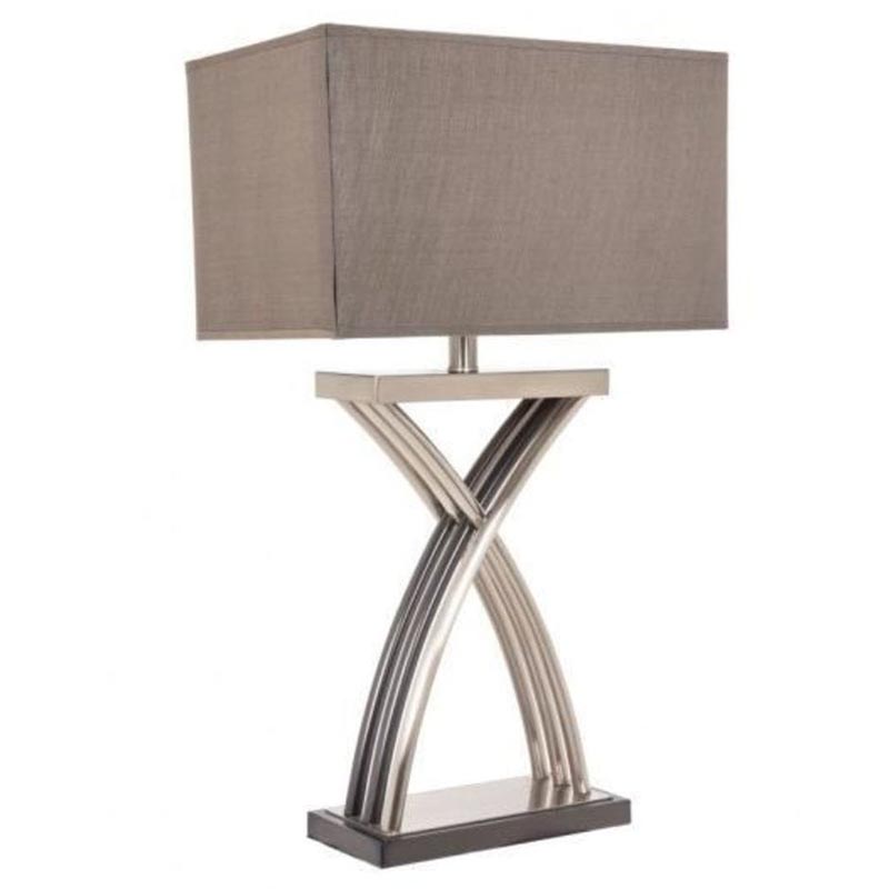Настольная лампа Harriet Table Lamp Серебряный Настольная лампа Harriet Table Lamp Серебряный в Твери | Loft Concept