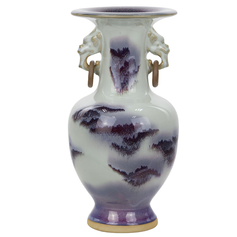Ваза Gerda Vase Белый Голубой Темно-синий Ваза Gerda Vase Белый Голубой Темно-синий в Твери | Loft Concept