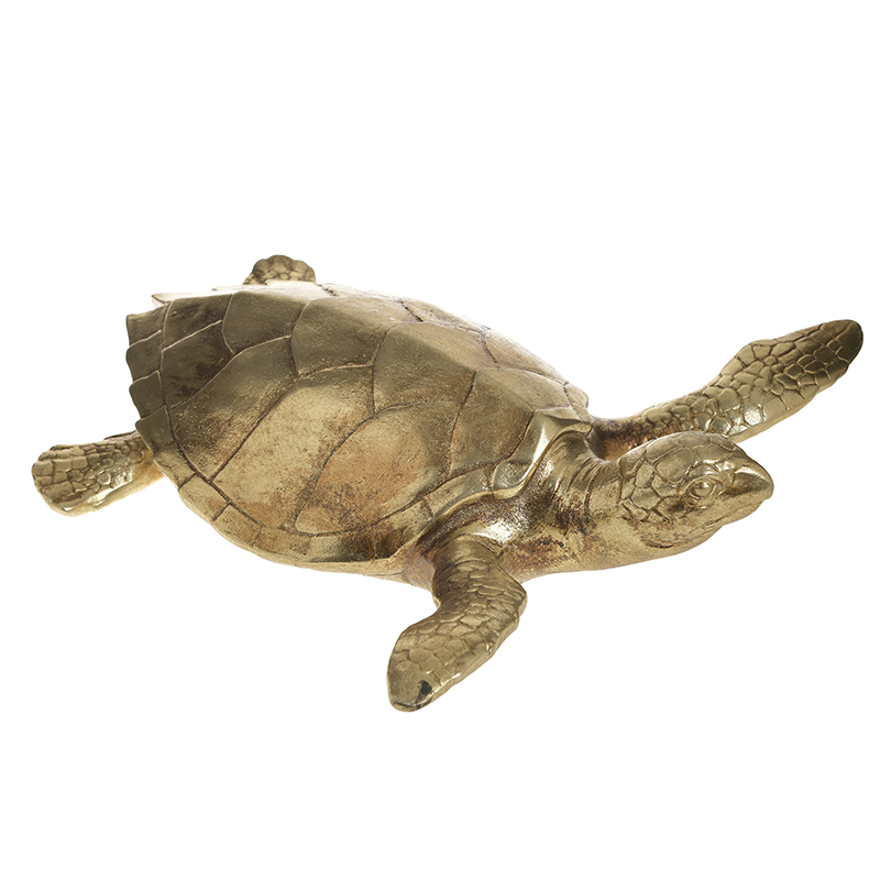 Статуэтка Sea Golden Turtle Золотой Статуэтка Sea Golden Turtle Золотой в Твери | Loft Concept